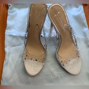 Jessica Simpson Cinderella slippers